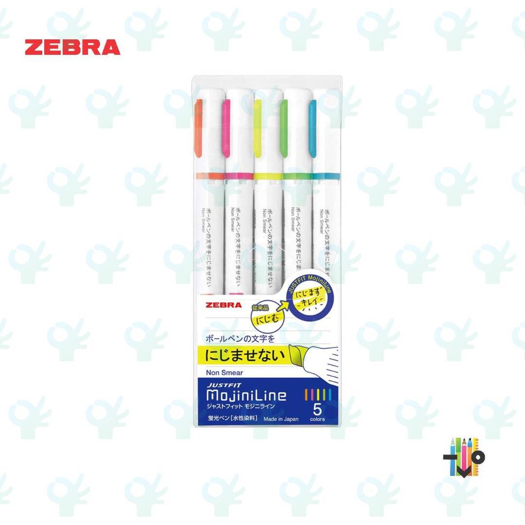 Zebra Highlighters Justfit Mojini Line Highlighter